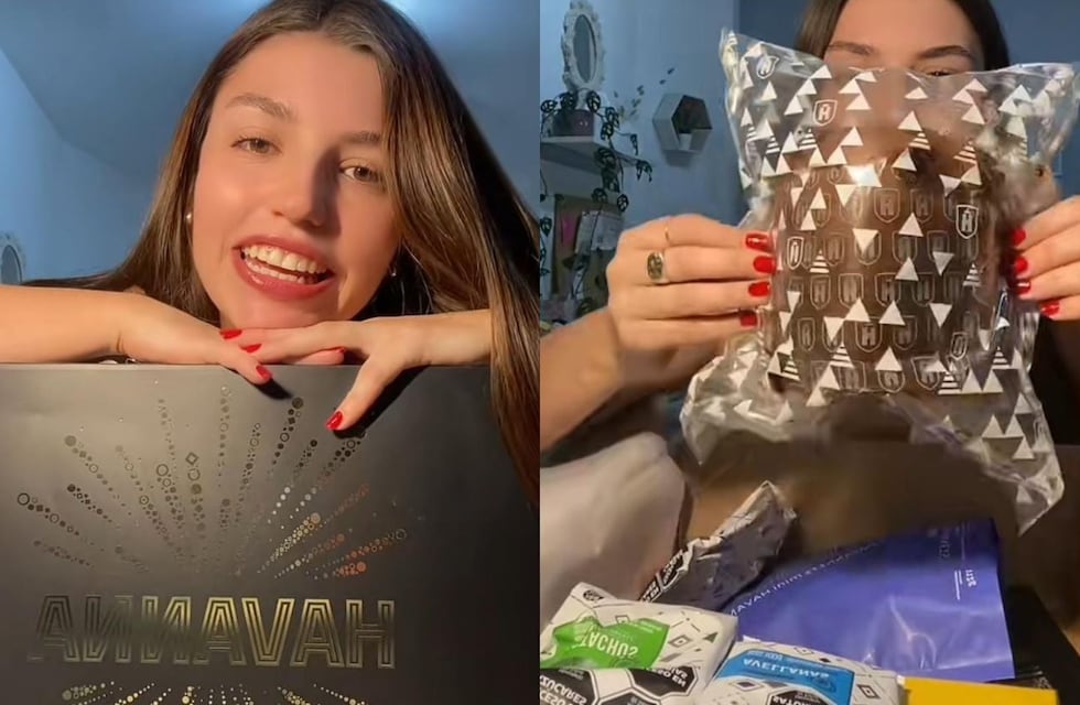 Le dieron la caja navideña de Havanna y no ocultó su felicidad: “La verdad que...”