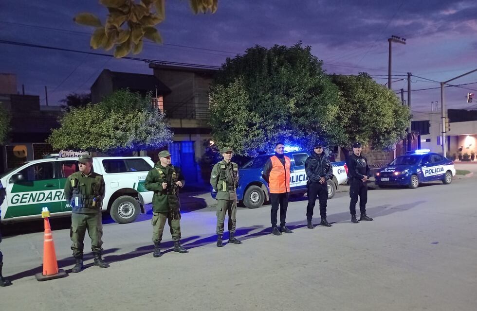 Efectivos de la Policía Departamental San Justo realizaron un operativo saturación en Arroyito