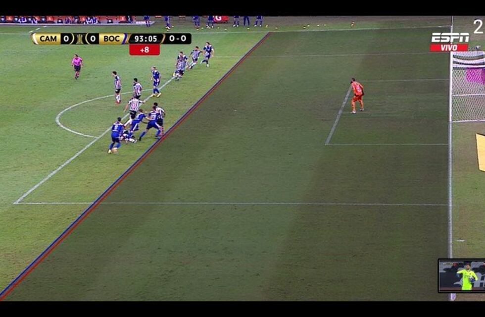 Javier Castrilli, sobre el gol anulado por el VAR a Boca contra Atlético Mineiro: “Es increíble”