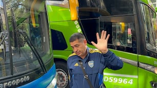 Riquelme, el más ovacionado por los hinchas de Boca.
