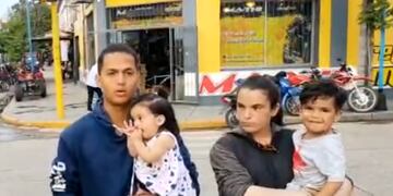 Luis y Génesis piden ayuda para viajar a Ushuahia a trabajar.