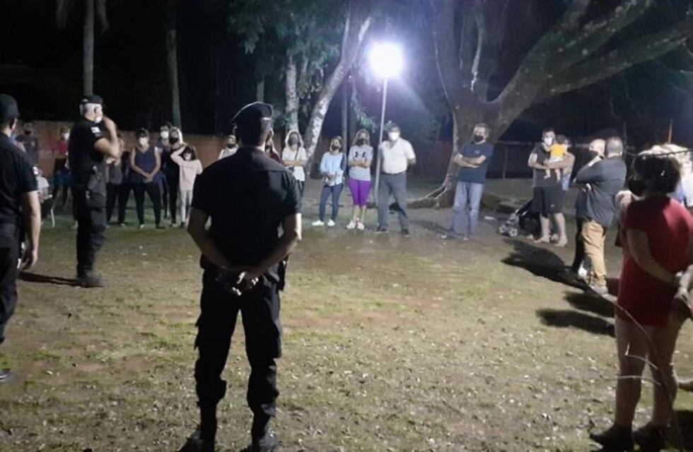 Reunión con autoridades policiales en Eldorado