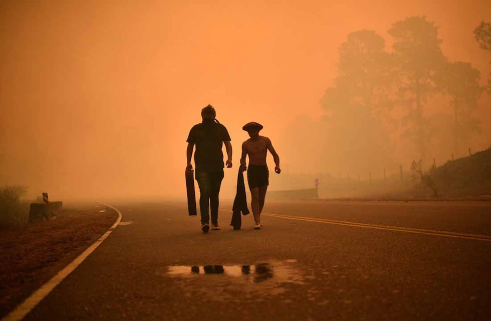 Fuego en las Sierras de Córdoba: sigue el alerta extremo de incendios
