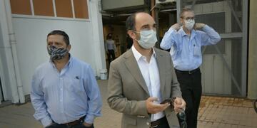 José Thomas (DGE) en el inicio del ciclo lectivo 2021. Foto: Los Andes