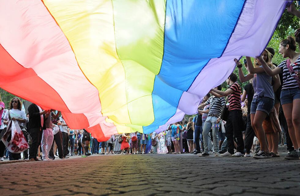 Primera marcha del Orgullo  LGTB+ en Gonzales Chaves