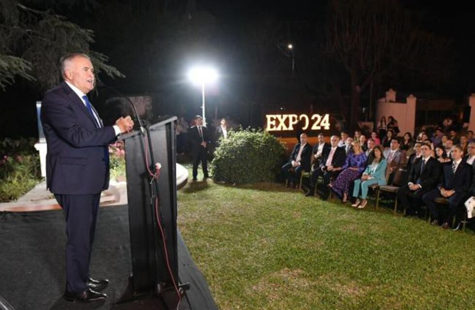 Jaldo llamó a la unidad en la apertura de la Expo 2024