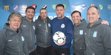 Federico "Chicha" Nieto sigue como DT de la Selección Sub 15 de la Liga del Sur. Lo acompañan los puntaltenses Pablo Sánchez y Robetto Gauna.