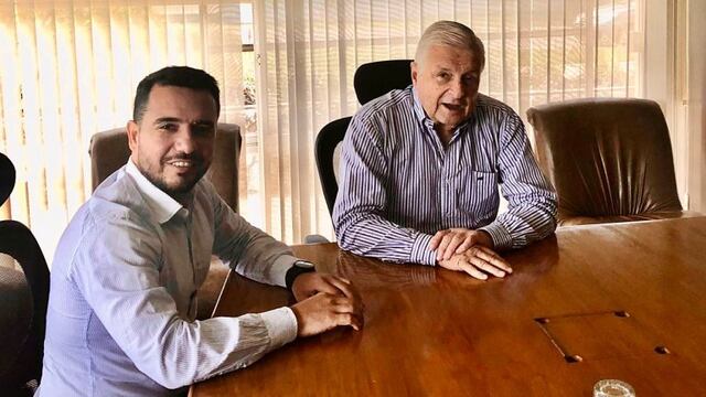 Lauritto y Álvarez se reunieron.