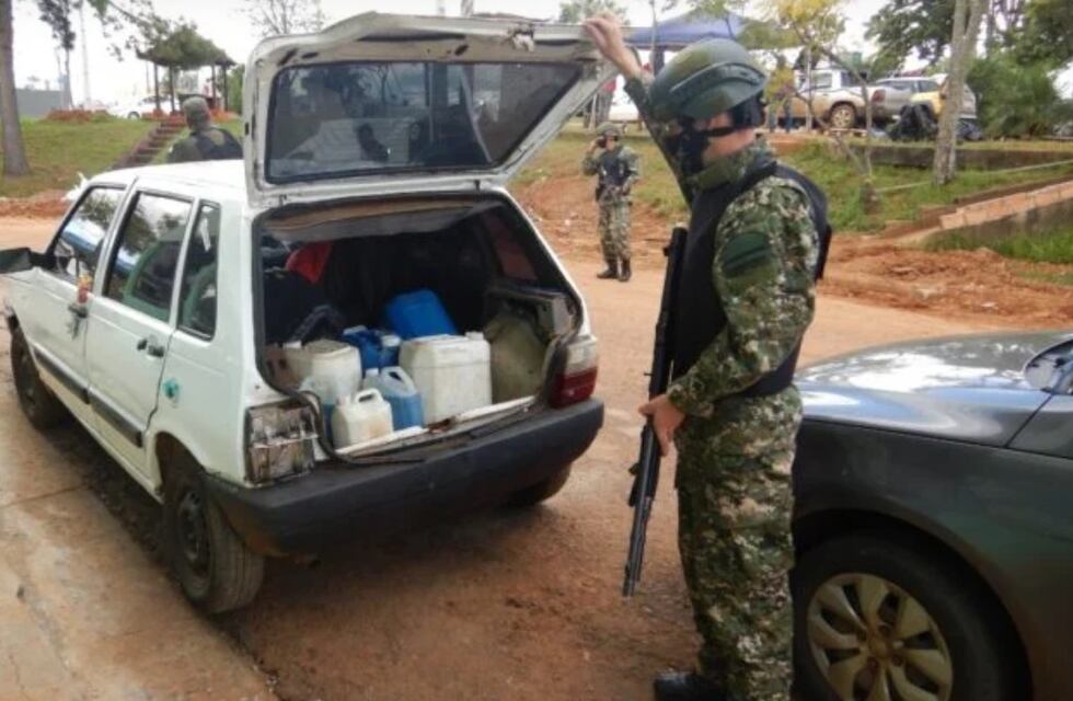 Bernardo de Irigoyen: en trabajo conjunto fuerzas federales argentinas y brasileñas confiscaron mercadería de contrabando