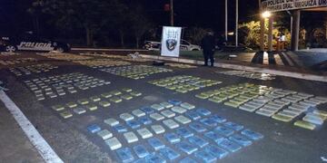 Incautaron más de 450 kilogramos de marihuana en General Urquiza
