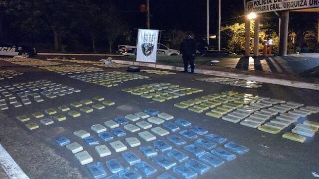 Incautaron más de 450 kilogramos de marihuana en General Urquiza