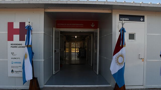 Inauguraron Hospital Modular en Bouwer (Prensa Gobierno)