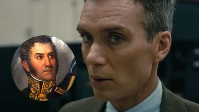 San Martín y Cillian Murphy como Oppenheimer.