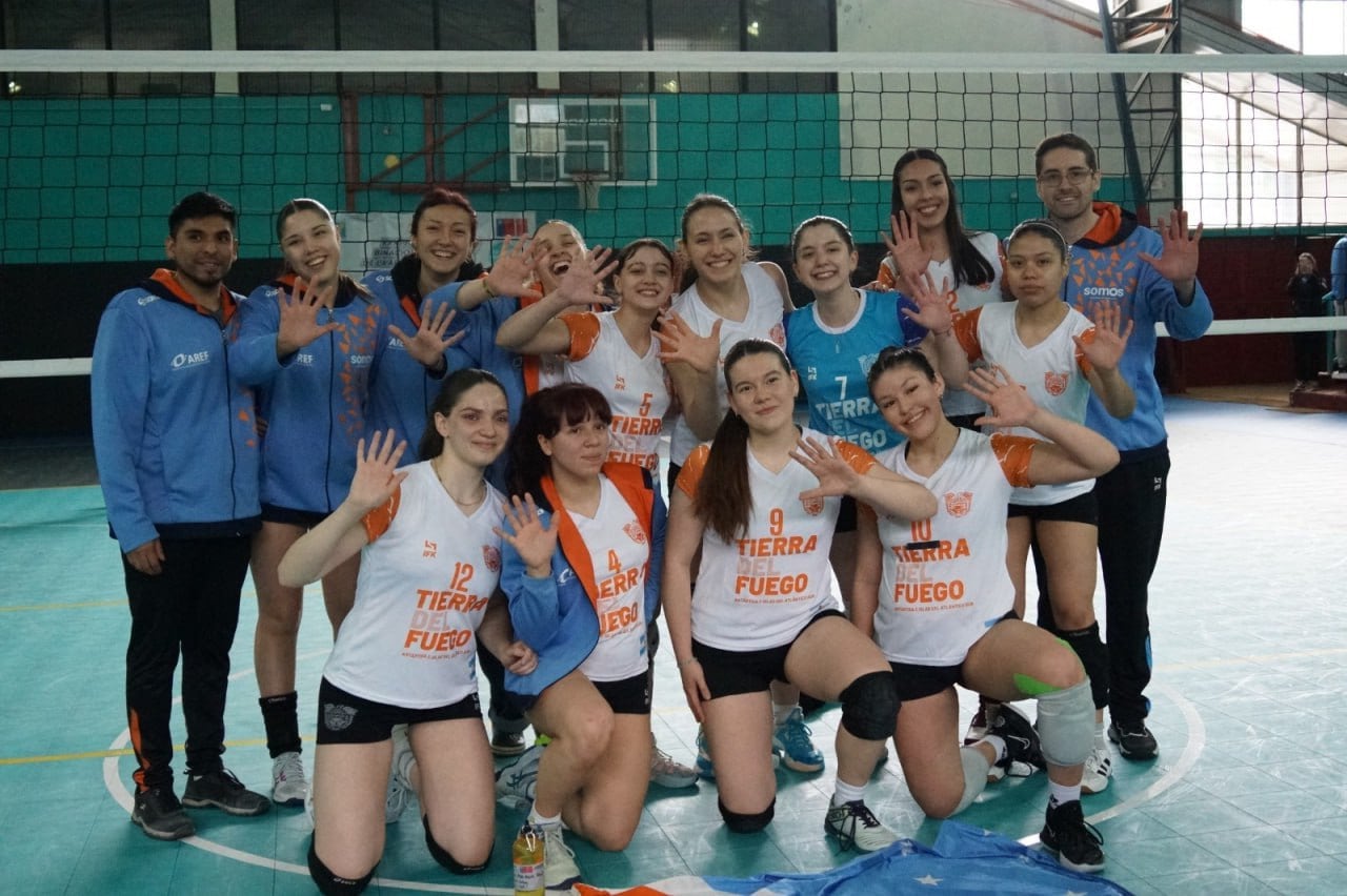 Seleccionados que representarán a Tierra del Fuego en los Juegos Binacionales de la Araucanía.