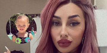 El look madre e hija de Tamara Báez y Jamaica para jugar en la plaza.