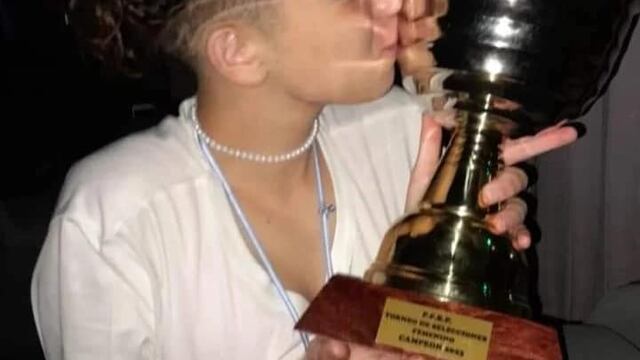 Sofía Mattos se consagró campeona con la Liga del Sur.