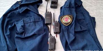 Parte de la indumentaria que habrían usado los delincuentes.