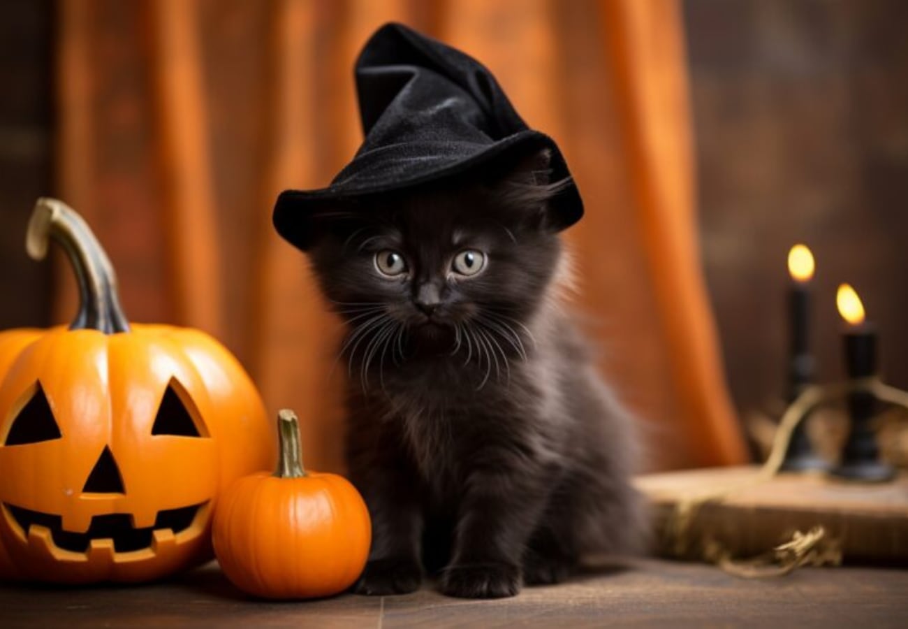 Halloween en Argentina: Por qué los gatos negros están asociados a la mala suerte.