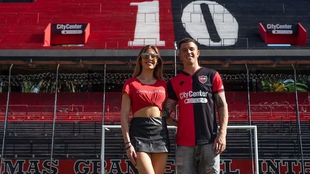 La modelo uruguaya posteó un corazón roto en redes.