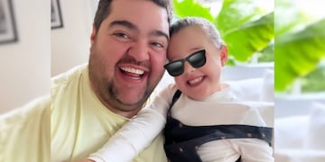 Así está hoy Emilia, la hija mayor de Darío Barassi que ya tiene 4 añitos y es amante de la actuación