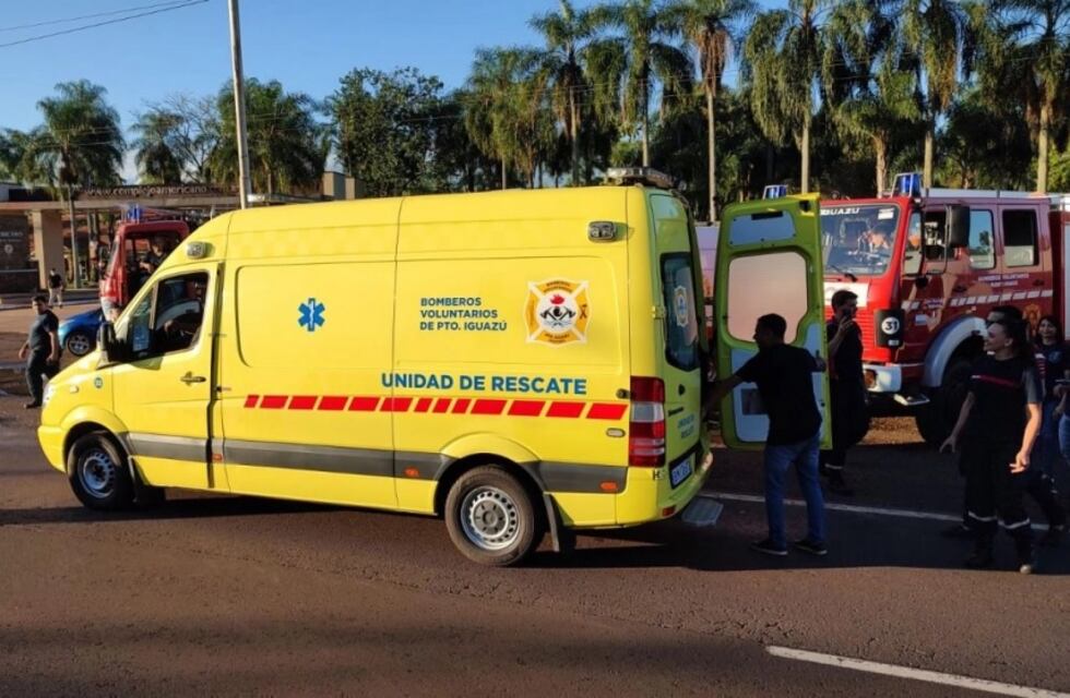 Puerto Iguazú: bomberos voluntarios cuentan con una nueva unidad de traslado