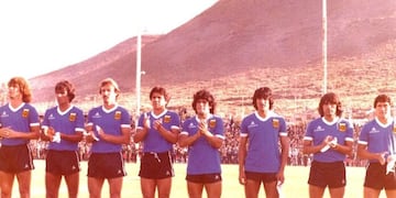 La ciudad tuvo el orgullo de verlo jugar en el Estadio Municipal.