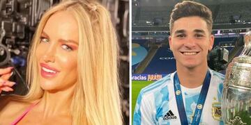 Aseguran que Luciana Salazar y Julián Álvarez estarían viviendo un romance.