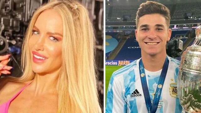 Aseguran que Luciana Salazar y Julián Álvarez estarían viviendo un romance.