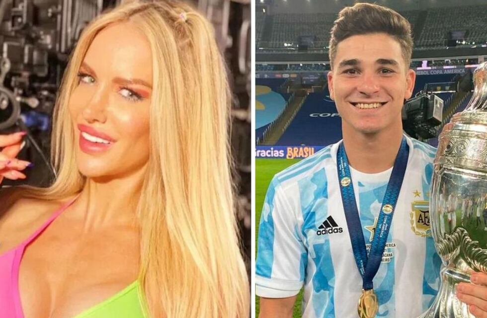 Julián Álvarez y Luciana Salazar: la foto que confirmaría el romance