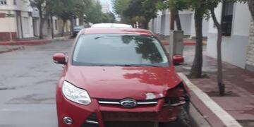 Accidente Mitre Esq. Sarmiento en Arroyito