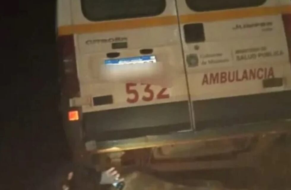 Despiste de ambulancia derivó con su conductor herido