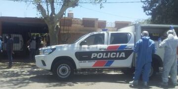Trabajó en el lugar del hecho personal de Criminalística. Imagen de archivo.