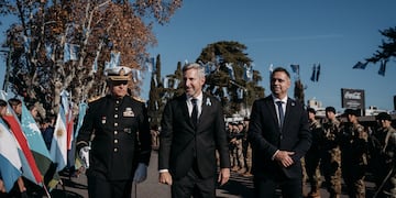 Frigerio en el acto del Día de la Independencia en Gualeguaychú