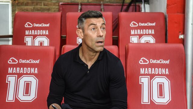 El portugués Pedro Caixinha dirigió en cinco partidos a Talleres: perdió cuatro y ganó uno, por Copa Libertadores (Foto Federico Lopez Claro).