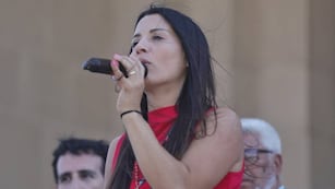 Leda Bergonzi lanzó su carrera como cantante recientemente