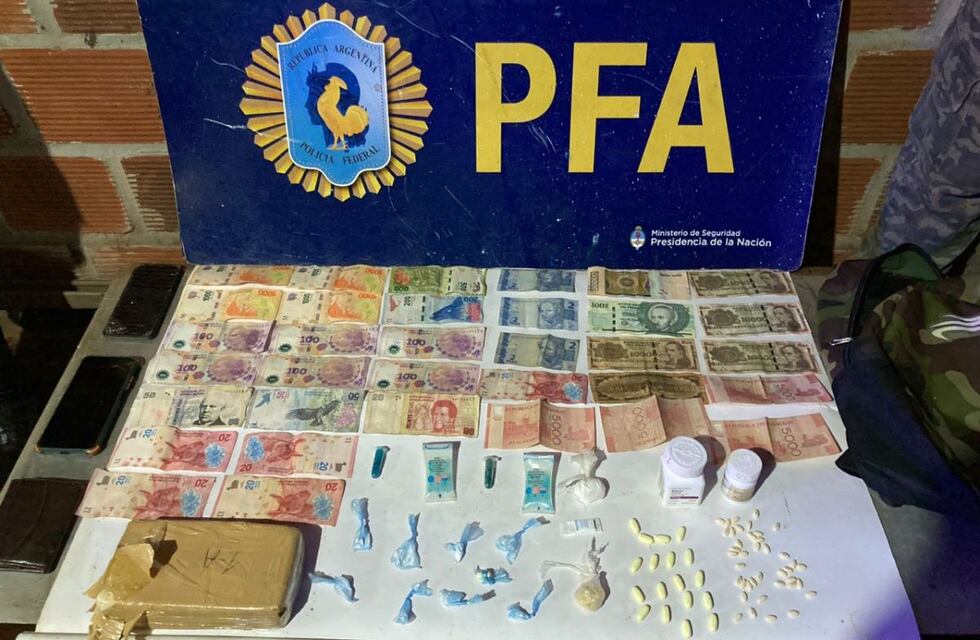 Secuestraron cocaína y detuvieron a un individuo en Puerto Iguazú