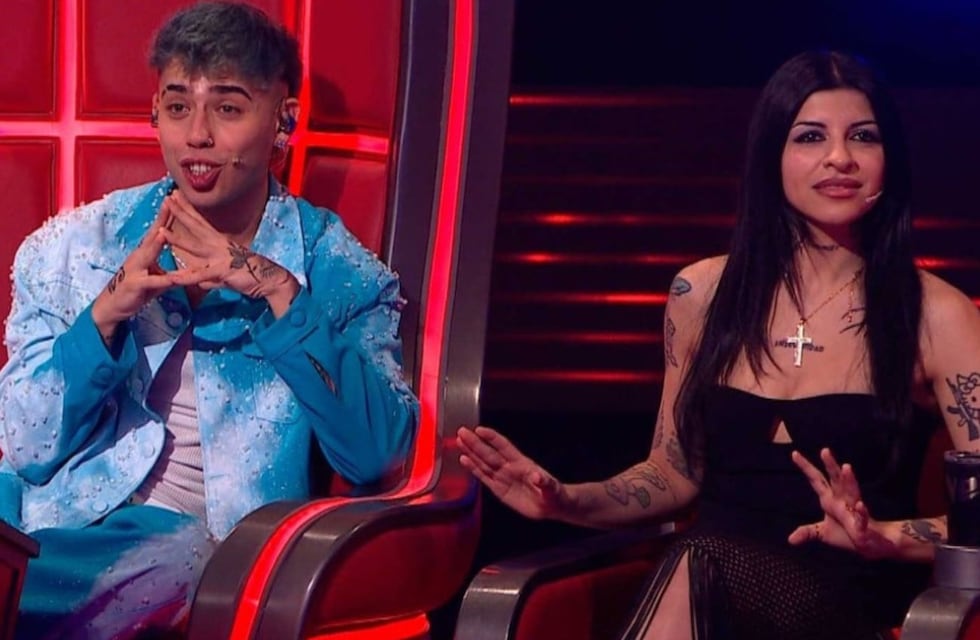 El incómodo momento que Cazzu vivió con Luck Ra en La Voz Argentina 2025: “Es raro...”