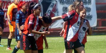 Las Cruzadas festejan ante Rafaela.