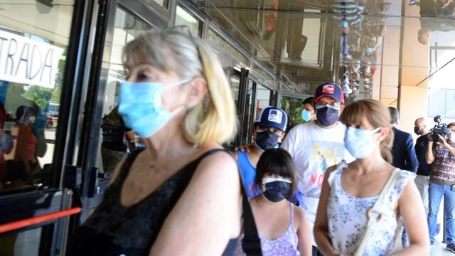 Desciende la cantidad de contagios. 
(José Hernández/ La Voz)