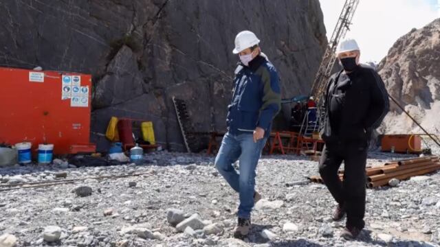 Estudios Paso Las Leñas: ya perforaron hasta 150 metros de profundidad