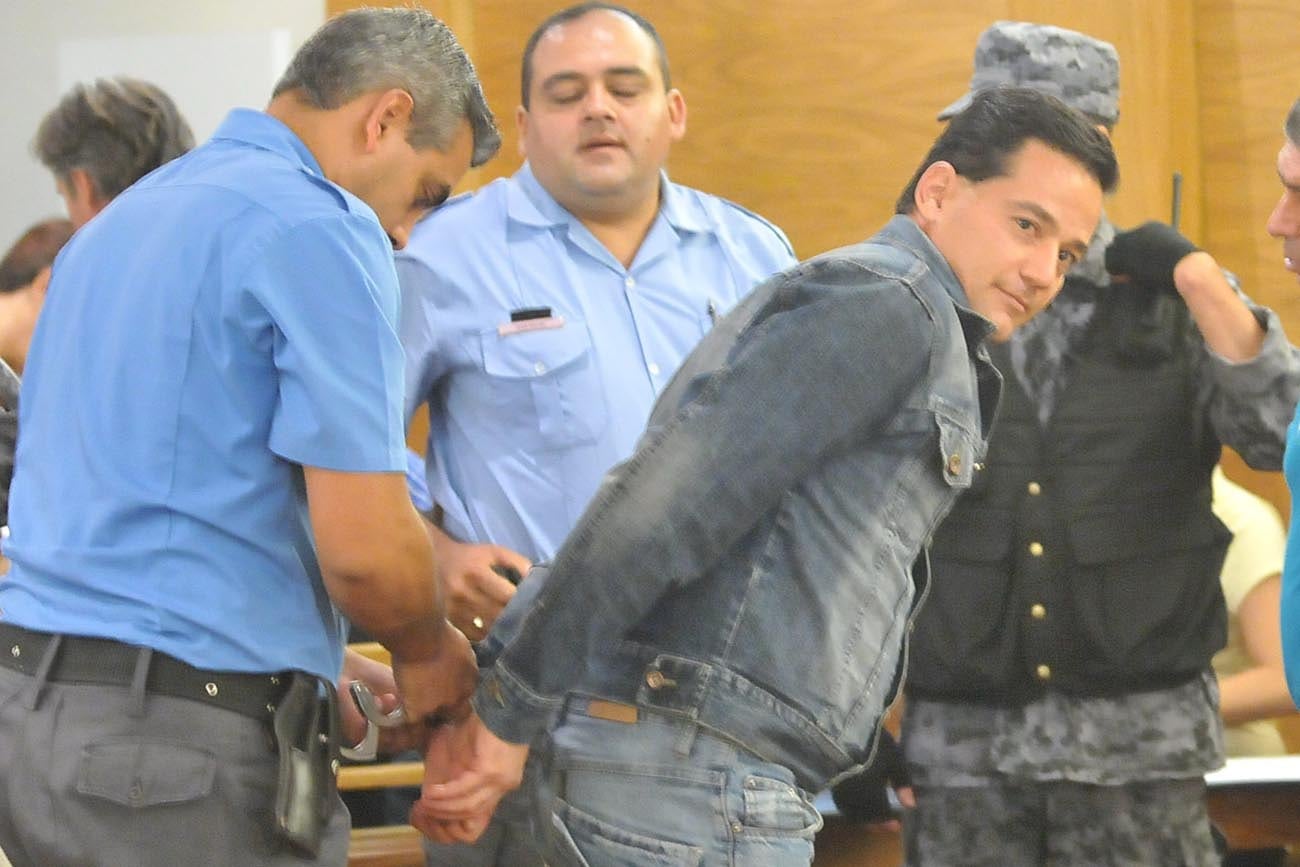 Horacio Grasso en el juicio donde fue condenado por el caso de Facundo Novillo.. La Voz archivo