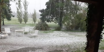 El cambio de tiempo en el sur de Córdoba.