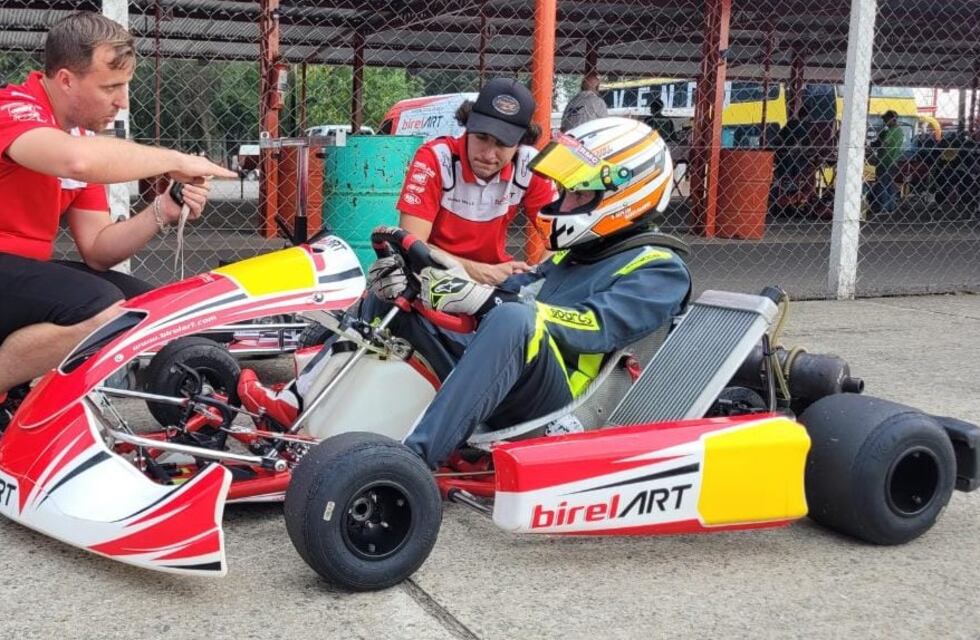 Fausto Arnaudo corre este fin de semana en la primera fecha del Argentino de Karting