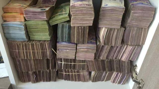 Los $30.000.000 estaban escondidos en un mueble. Imagen ilustrativa.
