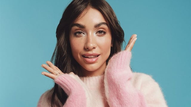 “Acá dándola”: el look total denim de María Becerra con el que cautivó Instagram.