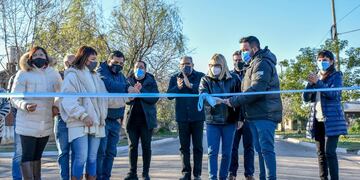 Chaco: la Municipalidad de Fontana inauguró 17 cuadras de pavimento y desagües pluviales