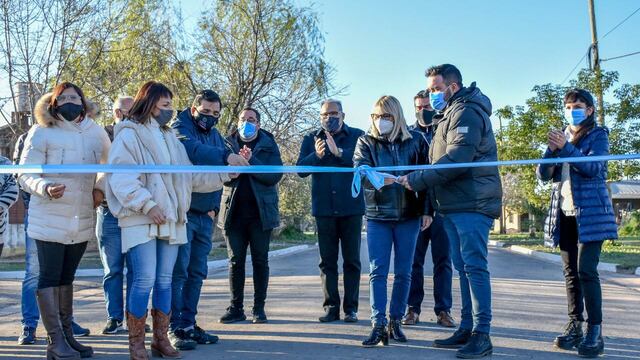 Chaco: la Municipalidad de Fontana inauguró 17 cuadras de pavimento y desagües pluviales