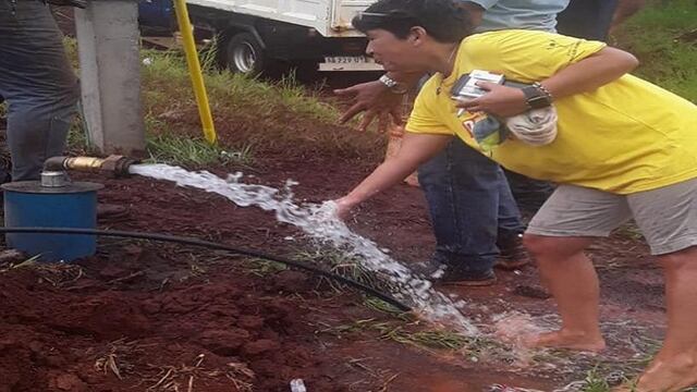 Colocan nuevo equipo de bombeo en Eldorado.