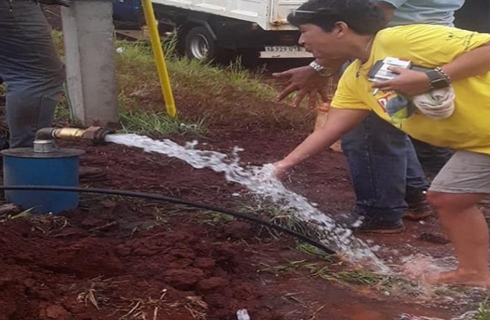 Colocan nuevo equipo de bombeo en Eldorado