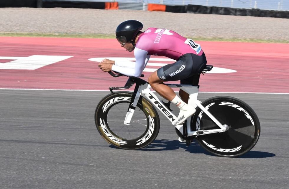 Alejandro Durán es nuevo campeón argentino de contrarreloj individual